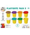 Pack 8 Botes Plastilina