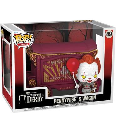 figura-funko-pop-town-welcome-to-derry-pennywise-wagon