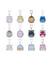 Squishalongs Clipalongs S2 Llavero 12 Pc