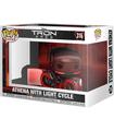 Figura Funko Pop Ride Tron Ares: Athena con Light Cycle