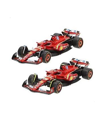 burago-set-2-coches-metal-143-f1