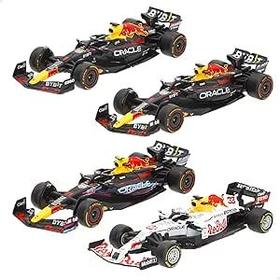 burago-set-4-coches-metal-143-f1