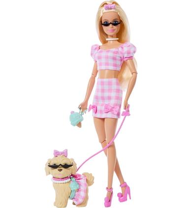 barbie-twinning-looks-muneca-rubia-con-perrito