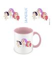 Kpop Demon Hunters: Taza Ceramica Interior Rosa Huntrix Chib