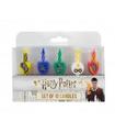 SET 10 VELAS CUMPLEANOS CON LOGO HARRY P