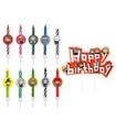SET 10+1 VELAS CUMPLEANOS H.P.KAWAII