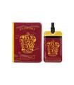 SET ETIQUETA+FUNDA PASAPORTE GRYFFINDOR
