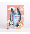 Set Cuaderno Bluey