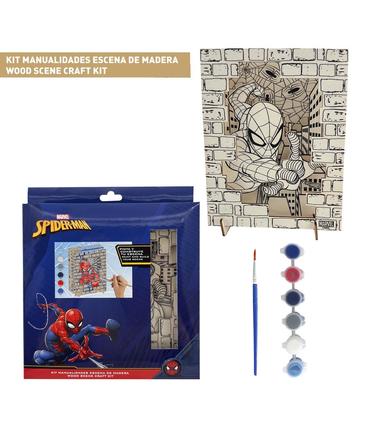 figuras-coloreables-madera-spiderman