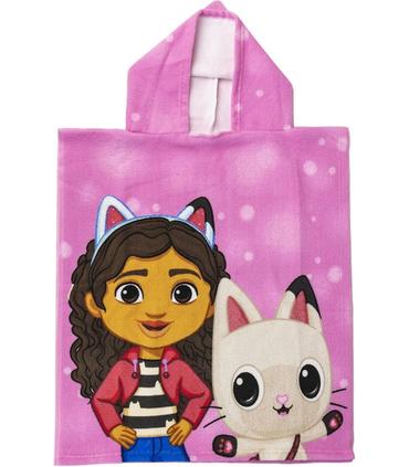 poncho-infantil-gabby-s-dollhouse