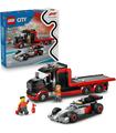 Lego 60493 City Camion de Exposicion F1 con Coche