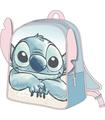 Mochila Infantil 3d Aplicaciones Stitch