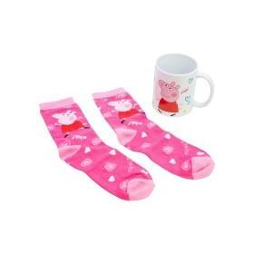 set-calcetines-y-taza-325-ml-peppa-pig