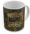 TAZA CERAMICA 325 ML MARVEL GOLDEN TREAS