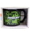 TAZA DESAYUNO 400 ML REGALO MINECRAFT