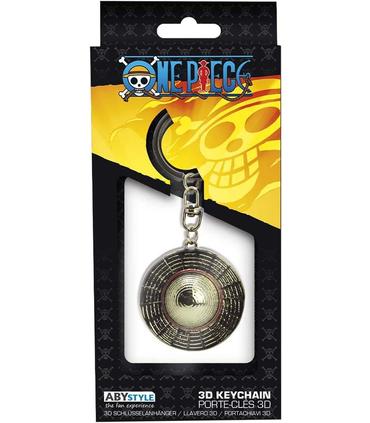 llavero-one-piece-keychain-3d-luffys-hat-x2