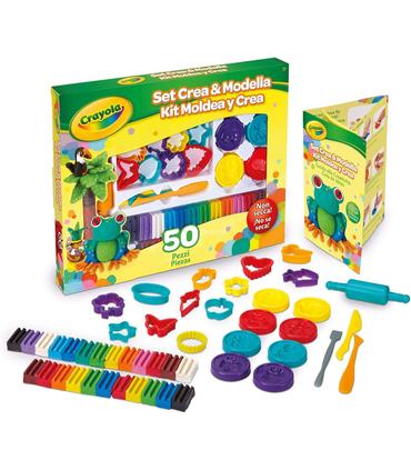 set-crea-y-moldea-50-pzs-crayola