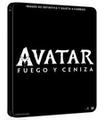 AVATAR - FUEGO Y CENIZA (STEELBOOK (BR)