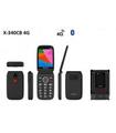 TELEFONO QUBO X-340CB NEGRO?4G (ACCTEF)