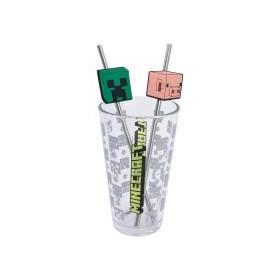 set-vaso-dos-pajitas-480-ml-minecraft-mo