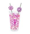 SET VASO DOS PAJITAS 480 ML MINNIE CHERR