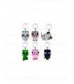 BAG CLIP GOMA MINECRAFT RUBBER (12 U)