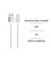 CABLE USB A LIGHTNING 3,4A 1M C (ACCTEF)