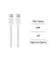 CABLE TIPO C A TIPO C 60W 3A 1M (ACCTEF)