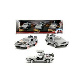set-de-3-replicas-regreso-al-futuro-delorean-132