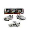 Set de 3 réplicas Regreso al futuro DeLorean 1:32