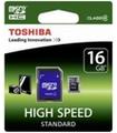 MEMORIA TOSHIBA MICRO SDHC 16GB CON ADAP