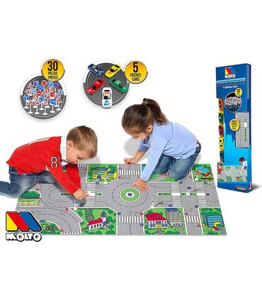 tapiz-ciudad-foam-box-24p-y-5-coches