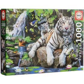 puzzle-tigres-blancos-de-bengala-1000pz