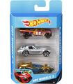 Vehiculo Hot Wheels Pack 3 unidades