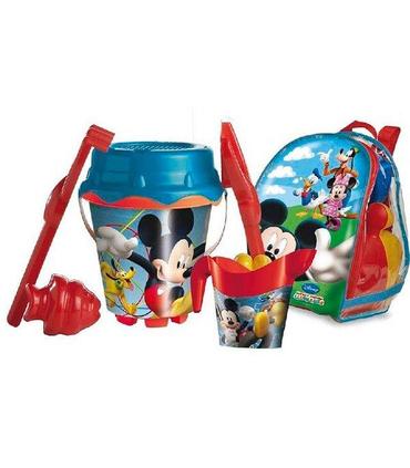 mochila-conjunto-playa-castillo-mickey-con-accesorios