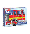 Rompecabezas/Tapiz Gigante Camion Bomberos 24 Pz.  M&D