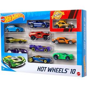 coche-hot-wheels-pack-10-uds
