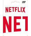 Recarga Netflix 25eu