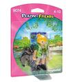Playmobil 9074 Cuaidadora Con Bebe Gorila