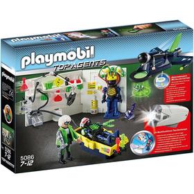 playmobil-5086-top-agents-laboratorio-con-jet