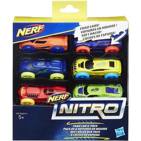 coches-de-espuma-nerf-nitro-caja-6-coches