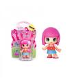 Pinypon Figura Serie 8 Niña Pelo Rosa