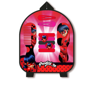 mochila-acesorios-pelo-12-piezas-ladybug