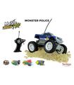 Coche R/C Monster Police Con Luces Y Sonidos