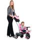 triciclo-rueda-goma-cinturones-y-bolsa-rosa