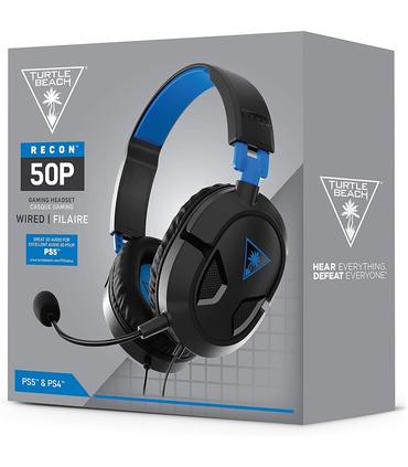 auriculares-recon-50p-negro-azul-ps4-ps5-turttle-beach