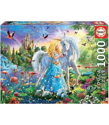 puzzle-la-princesa-y-el-unicornio-1000pz