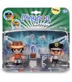 Pinypon Action Pack 2 Figuras Policia y Aventurero