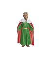 Disfraz Rey Mago Verde Talla 7-9 Años
